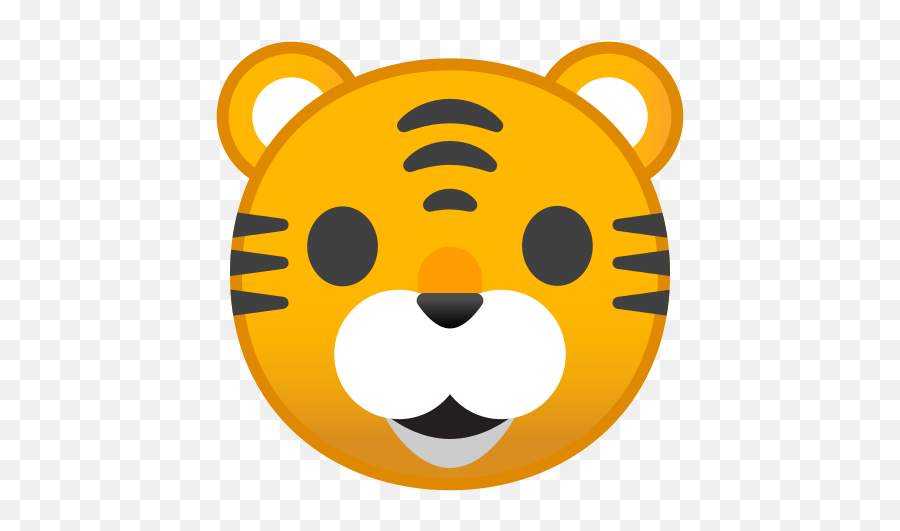 Tiger Face Emoji - Tigre Emoji,Tiger Emoji