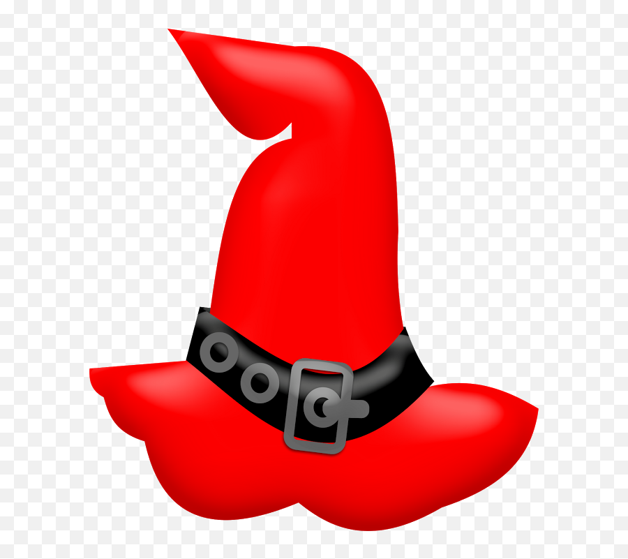 Halloween Witch Hat - Red Witch Hat Emoji,Witch Emojis