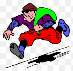 Thief Clipart Gif - Robber Clip Art Emoji,Theif Emoji