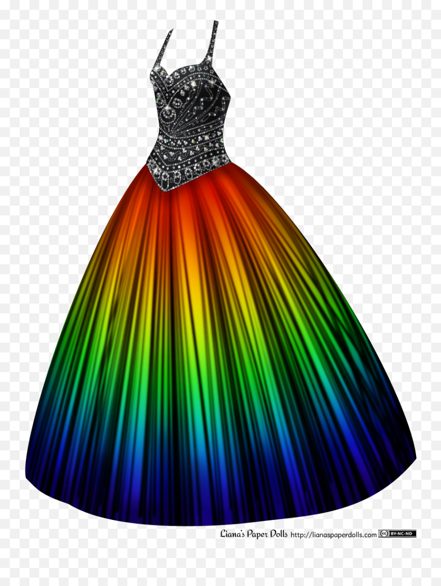 Drawn Wedding Dress Prom Dress Clipart - Full Size Clipart Prom Dresses Rainbow Emoji,Emoji Gown