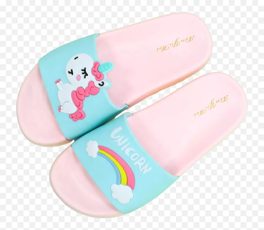 Rainbow Poop Unicorn - Emoji Summer Slides Slippers Shoes Anti Shoe Style,Unicorn Emoji