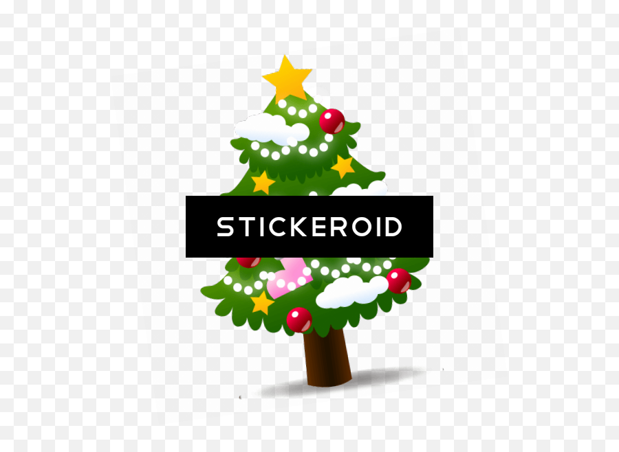 Download Hd Large Xmas Tree Emoji Transparent Png Image - Christmas Tree Emoji Png,Christmas Tree Emoji Png