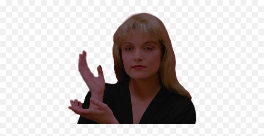 Laurapalmer Twinpeaks Twin Peaks - Sign Language Emoji,Twin Peaks Emoji