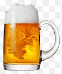 Beer Mug With A Cold Drink - Transparent Background Beer Png Emoji,Beer Mug Emoji