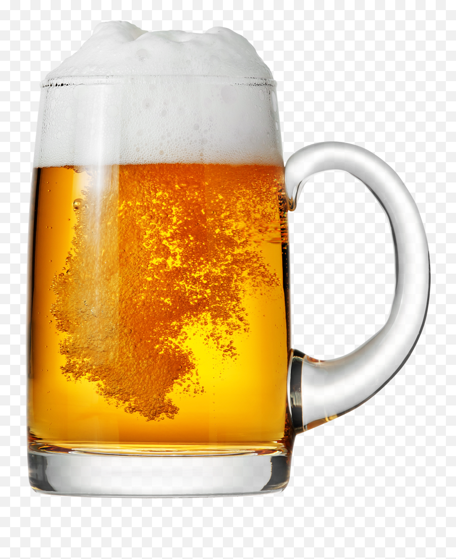 Beer Mug With A Cold Drink - Transparent Background Beer Png Emoji,Beer Mug Emoji