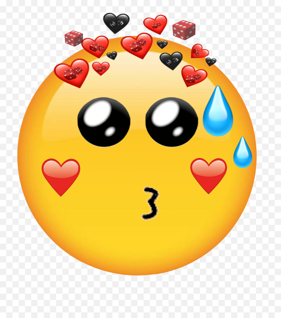 Crushin Love Emoji Hearts Sticker By Siannayt,In Love Emoticon