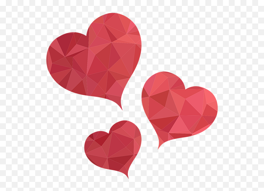 Hearts Glass Heart Pink - Red And Pink Hearts Emoji,Heart Emotion