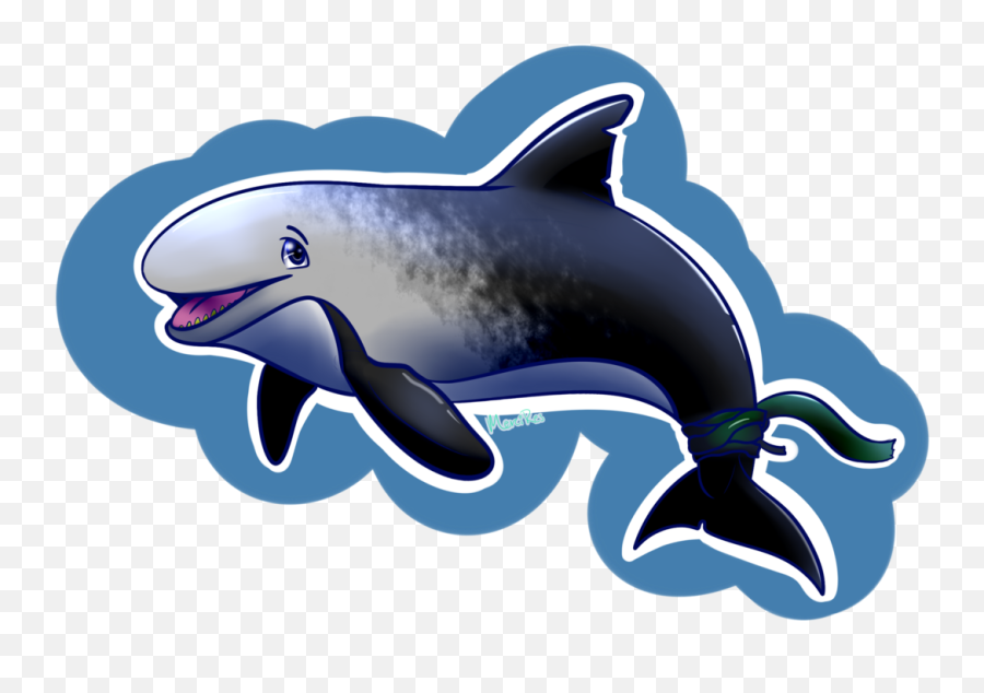 Clipart Dolphin Flipper Clipart Dolphin Flipper Transparent - Bottlenose Dolphin Emoji,Miami Dolphins Emoji