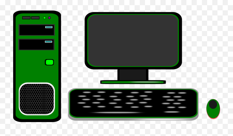 Computer Monitor Desktop - Computer Emoji,Emoji On Google Keyboard