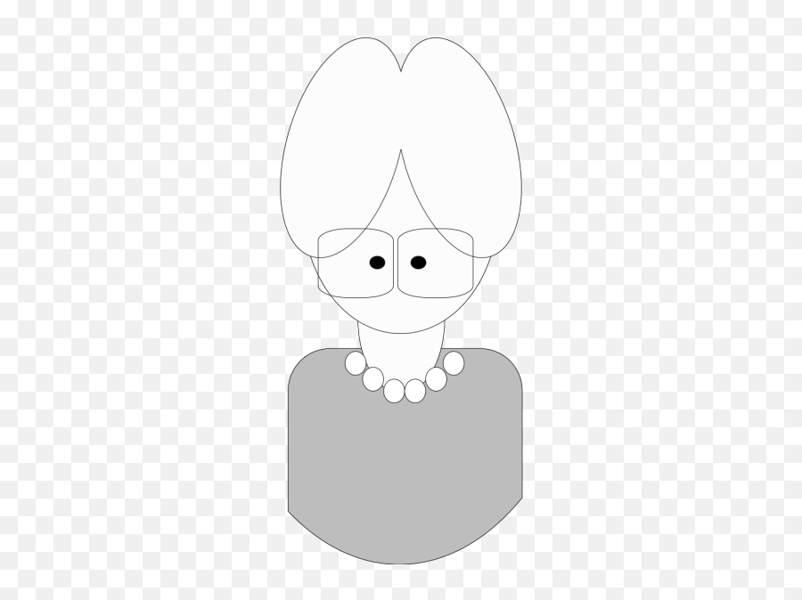 Grandma Cartoon Png Svg Clip Art For Web - Download Clip Fictional Character Emoji,Emoji Grandmother