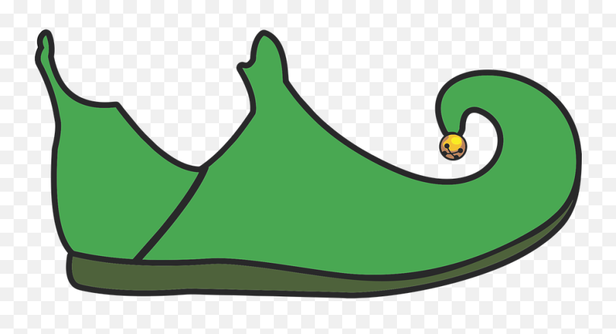 Elf Shoe - Green Elf Shoes Clipart Emoji,Emoji Converse Shoes