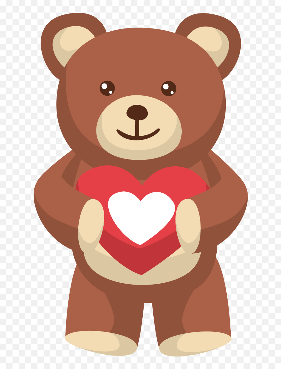 Red Teddy Bear Clipart - Goodbye And Take Care Emoji,Gummy Bear Emoji