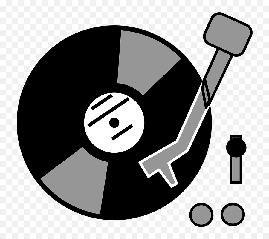 Phonograph Record Vinyl - Record Player Clipart Emoji,Vinyl Record Emoji