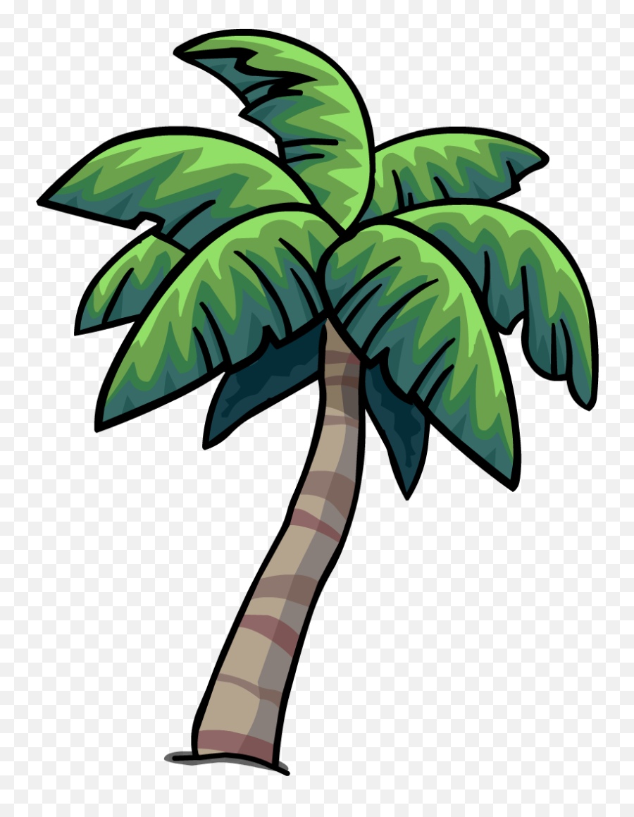Club Penguin Palm Tree Clipart - Club Penguin Palm Tree Emoji,Tree Emoticon