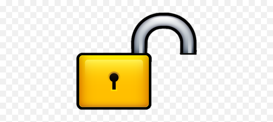 Of Free - Clip Art Emoji,Unlocked Lock Emoji