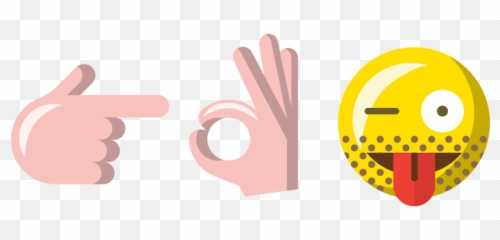 Emojis - Circle Emoji,Sign Language Emoji