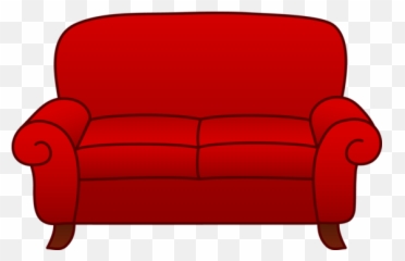 Red Sofa Clip Art - Red Sofa Clipart Emoji,Couch Emoji
