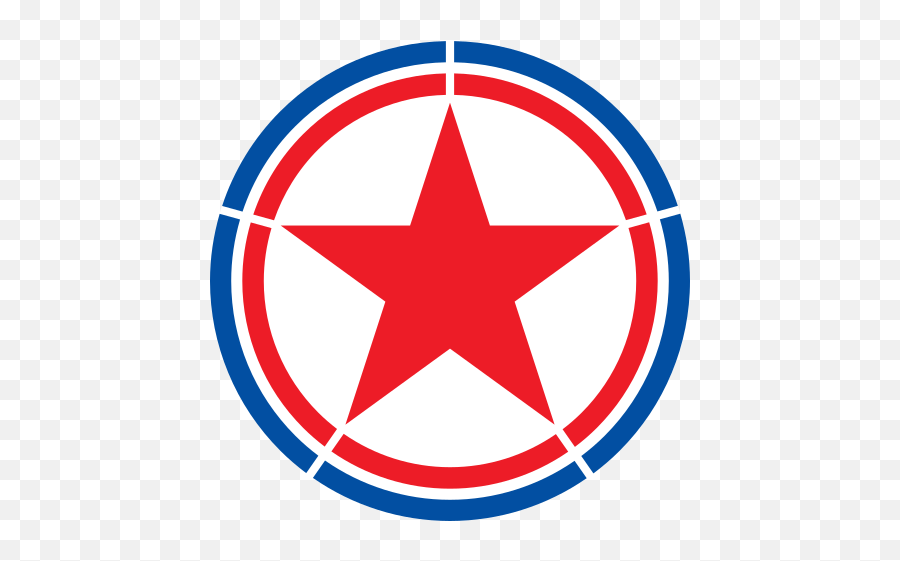 Roundel Of North Korea - Symbol Of North Korea Emoji,North Korea Flag Emoji