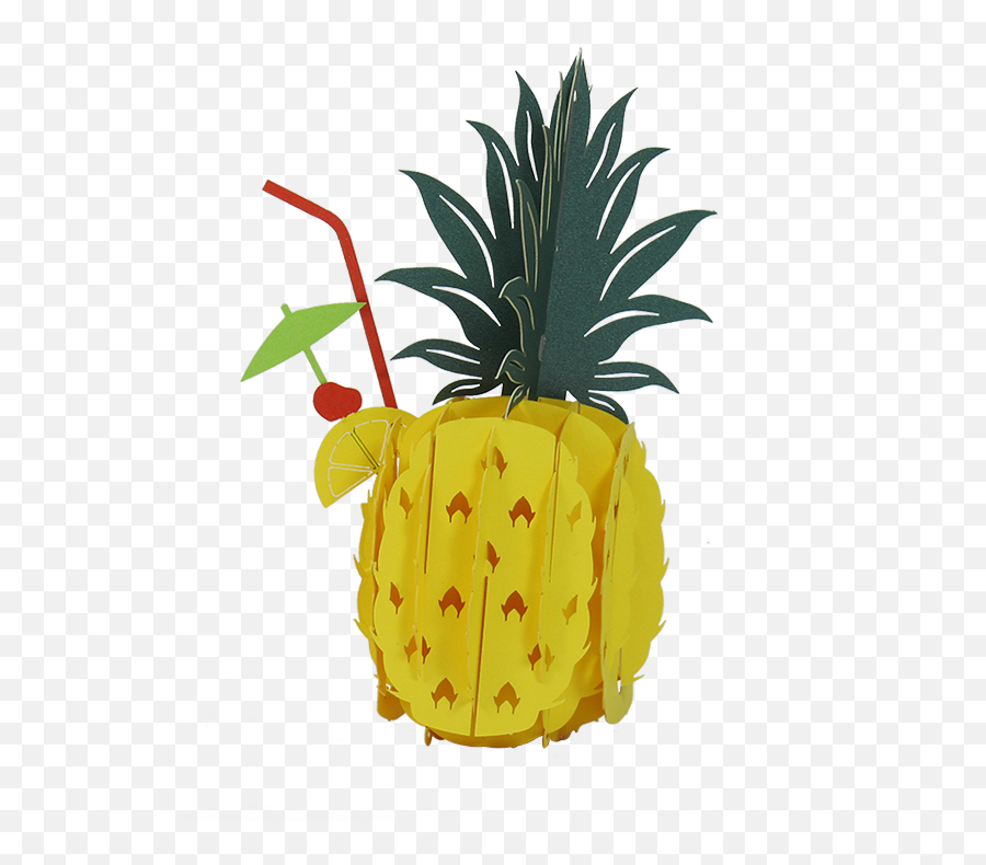 Pineapple Pop Up Card - Pineapple Emoji,Pineapple Emoji