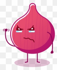 Crying Onion - Illustration Emoji,Onion Emoji