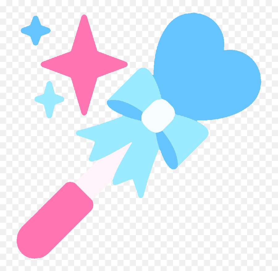 Hearts Wand Tumblr Posts - Sparkle Emoji Transparent Discord,Magic Wand Emoji