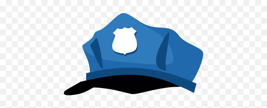 Transparent Background Police Hat Clipart - Cartoon Police Officer Hat Emoji,Cop Emoji