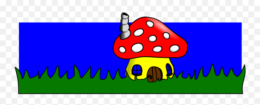 Free Outside Nature Vectors - Smurfs Houses Clipart Emoji,Mushroom Cloud Emoji