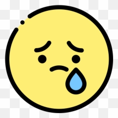Crying - Free Smileys Icons Emoji Doente Para Pintar Png,How To Make Crying Emoji