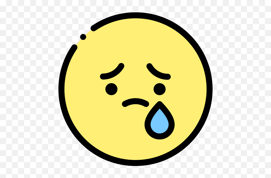 Crying - Free Smileys Icons Emoji Doente Para Pintar Png,How To Make Crying Emoji
