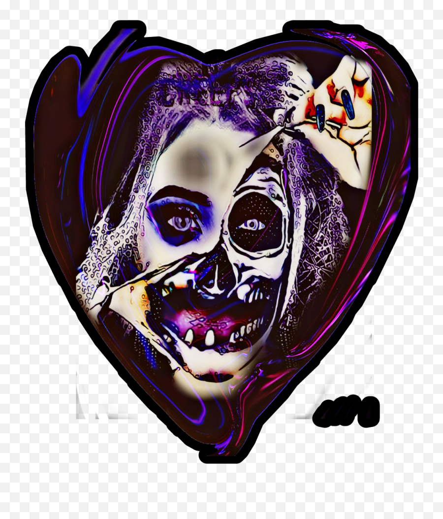 Creep Heart - Sticker By Betz Illustration Emoji,Creep Emoji