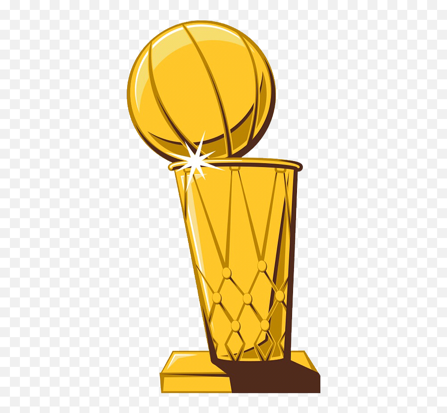 Nba Basketball Trophy Clipart - Larry O Brien Trophy Drawing PNG