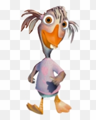 Abby Mallard - Chicken Little Png Emoji