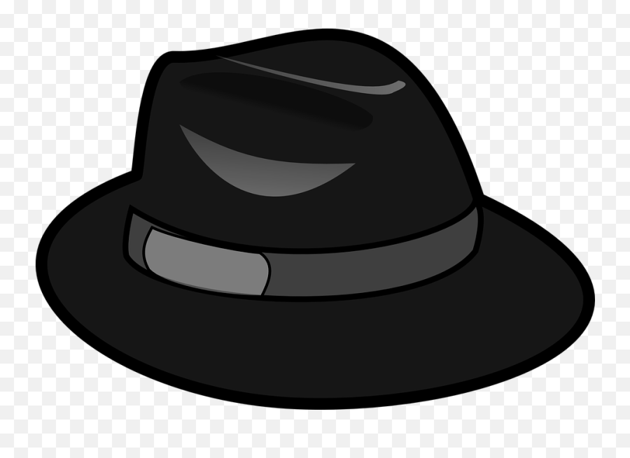Black Hats Clipart - Black Hat Clipart Emoji,Black Hat Emoji