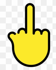 Reversed Hand With Middle Finger Extended - Emoji Meaning