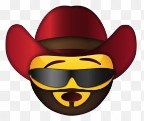 Emoji - Cowboy With Beard