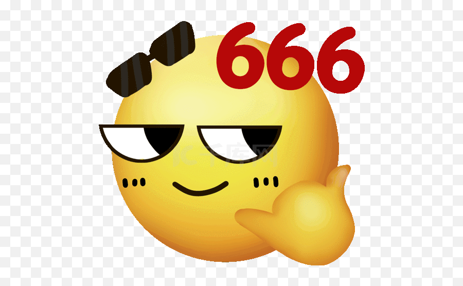 Emoji666gif - Happy Emoji,666 Emoji