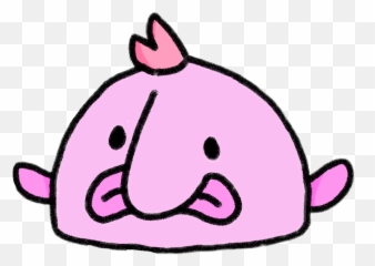 Blobfishart Blobfish Sticker - Universitetu Logotipai Emoji,Blobfish Emoji