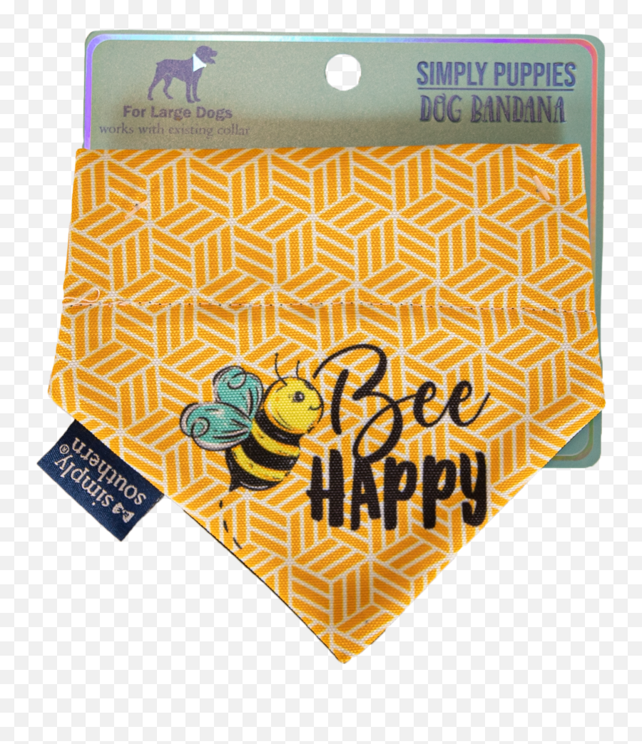 Simply Southern Dog Bandana Bee - Dot Emoji,Golden Shower Emoji