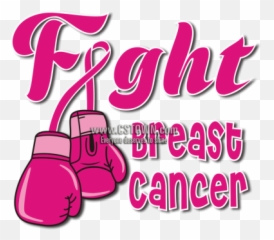 Fight Breast Cancer Pink Ribbon Themed Hot Press Desgin - Fighting Breast Cancer Ribbon Emoji,Fight Me Emoji