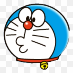Doraemon Kepala Biru Imut Freetoedit Doraemon Doraemon - Png Gambar Kepala Doraemon Lucu Emoji,Doraemon Emoji