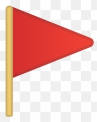 Triangular Flag Emoji - Flagge Emoji,German Flag Emoji