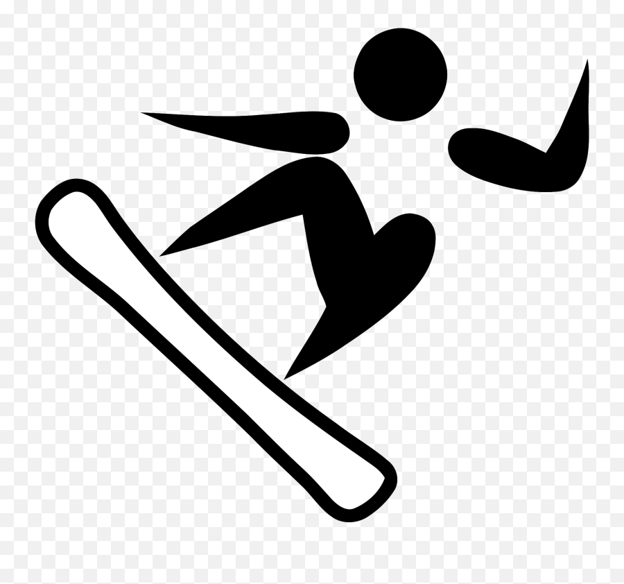 Snowboarding At The Winter Olympics - Snowboard Clip Art Emoji,Disney World Emoji