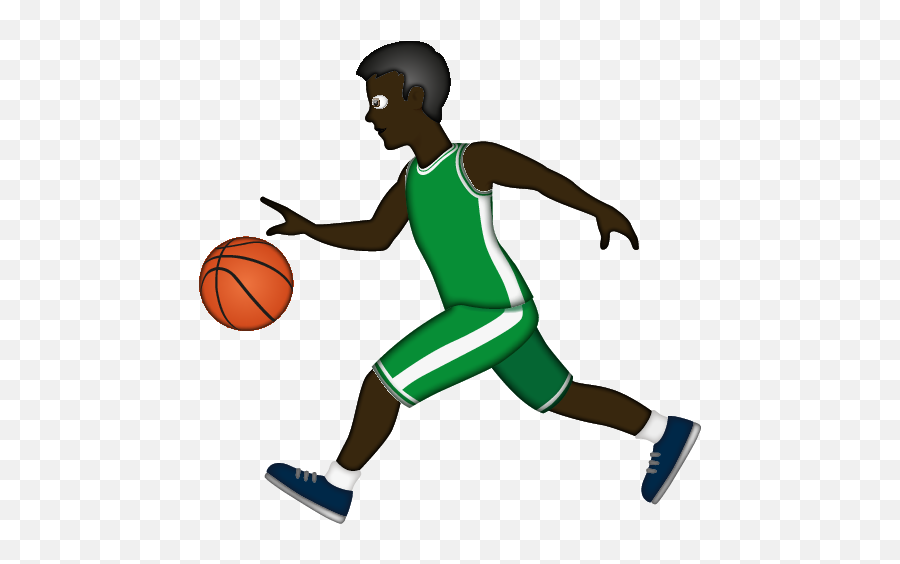 Man Bouncing Ball Emoji,Basketball 2 3 Emoji