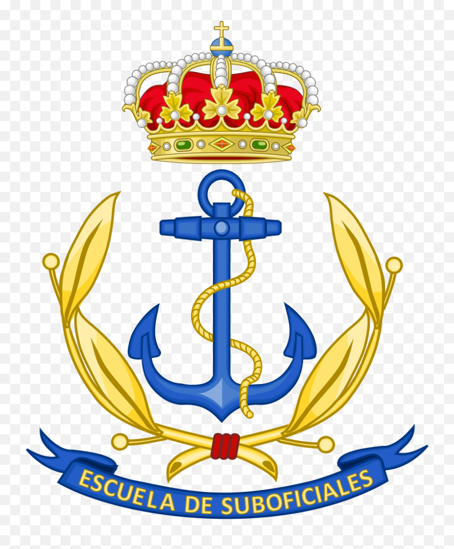 Spanish Navy Nco School - Bow Coat Of Arms Emoji,Flag Ship Emoji
