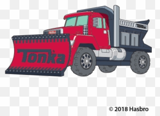 Tonka Plow Truck Temporary Tattoo - Trailer Truck Emoji,Monster Truck Emoji