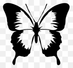 Butterfly Siluett Bild - Butterfly Vector Emoji,Butterfly Emoji
