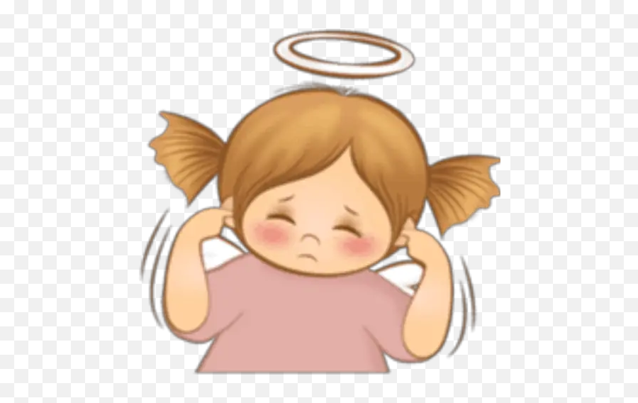 Angelito Cute Stickers For Whatsapp - Cartoon Emoji,Emoji Angelito