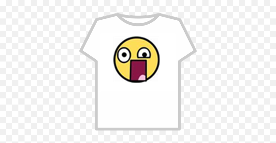 In Disbelief Face - Smiley Face Roblox T Shirt Png Emoji,Disbelief Emoticon
