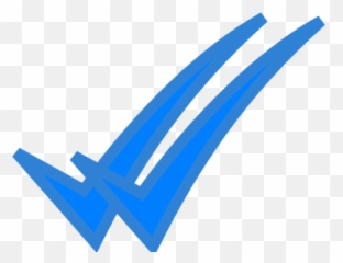 Whatsapp Png And Vectors For Free - Double Blue Check Mark Emoji