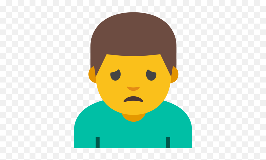 U200d Man Frowning Emoji - Couple Emoji Png,Emoji Triste